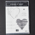 Stampin' Up! Strong of Heart Mountable Stamp Set