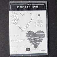 Stampin' Up! Strong of Heart Mountable Stamp Set