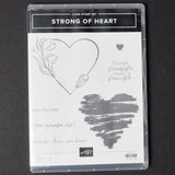 Stampin' Up! Strong of Heart Mountable Stamp Set