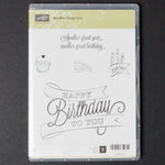 Stampin' Up! Another Great Year Mountable Stamp Set