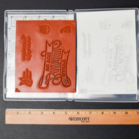 Stampin' Up! Another Great Year Mountable Stamp Set