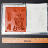 Stampin' Up! Another Great Year Mountable Stamp Set