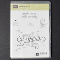 Stampin' Up! Another Great Year Mountable Stamp Set