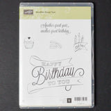 Stampin' Up! Another Great Year Mountable Stamp Set