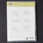 Stampin' Up! Whimsical Words Mountable Stamp Set