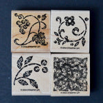 Stampin' Up! Two-Step Stampin' Stippled Stencils Rubber Stamp Set