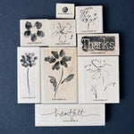 Stampin' Up! Two-Step Stampin' Heartfelt Thanks Rubber Stamp Set