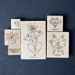 Stampin' Up! Merci Rubber Stamp Set
