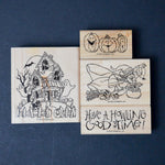 Stampin' Up! A Howling Good Time Rubber Stamp Set