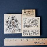 Stampin' Up! A Howling Good Time Rubber Stamp Set