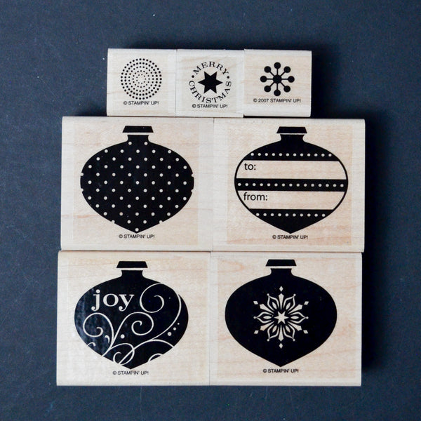 Stampin' Up! Delightful Decorations Rubber Stamp Set