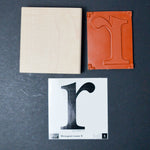 Stampin' Up! Monogram Lower R Rubber Stamp