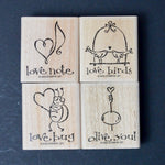 Stampin' Up! Olive You Rubber Stamp Set