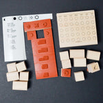 Stampin' Up! Two-Step Stampin' Mark the Date Rubber Stamp Set