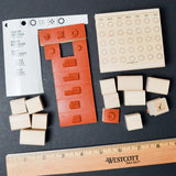 Stampin' Up! Two-Step Stampin' Mark the Date Rubber Stamp Set