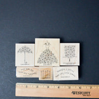 Stampin' Up! Blooming with Happiness Rubber Stamp Set