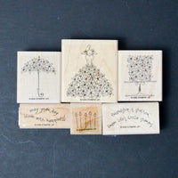 Stampin' Up! Blooming with Happiness Rubber Stamp Set