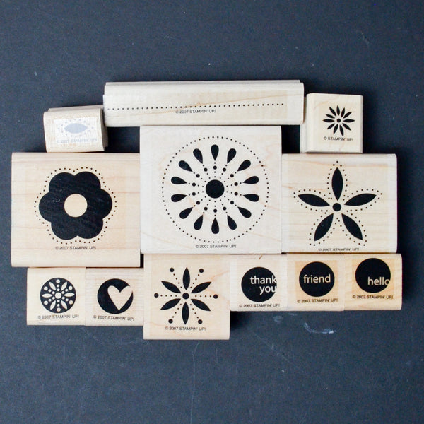Stampin' Up! In the Spotlight Rubber Stamp Set