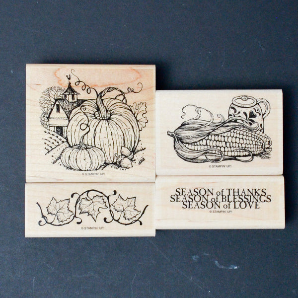 Stampin' Up! Harvest Home Rubber Stamp Set