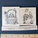 Stampin' Up! Serene Spring Rubber Stamp Set