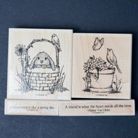 Stampin' Up! Serene Spring Rubber Stamp Set