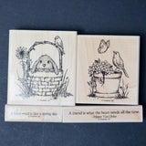 Stampin' Up! Serene Spring Rubber Stamp Set