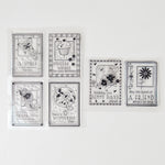 Assorted Greetings Mountable Stamp Set - Set of 6