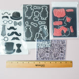 Assorted Expression and Icon Mountable Stamp Set