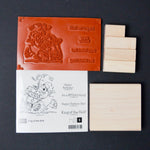 Stampin' Up! King of the Grill Rubber Stamp Set