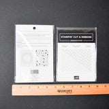 Stampin' Cut + Emboss Star-Crossed Embossing Folder + Recollections Embossing Folder Set