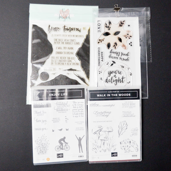 Stampin' Up!, Neat & Tangled + My Favorite Things Outdoor Stamp Sets - 4 Sets