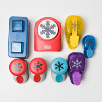 Snowflake Paper Punches - Bundle of 8