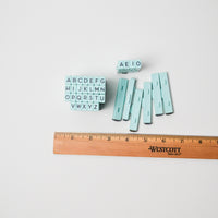 Clickable Alphabet Stamp Set