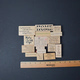 Card Stamps - Set of 16 Default TItle