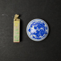 Seal Stamp with Red Ink Paste