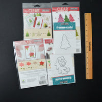 Hero Arts Christmas Stamps + Stamp and Die Sets - Bundle of 4