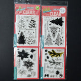 Hero Arts Christmas Stamps + Stamp and Die Sets - Bundle of 4