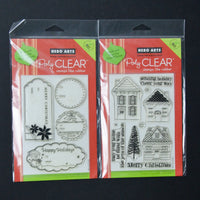 Hero Arts Poly Clear Christmas Stamp Sets - Bundle of 2