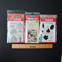 Hero Arts Autumn & Thanksgiving Stamps + Stamp and Die Sets - Bundle of 3