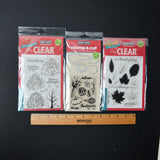 Hero Arts Autumn & Thanksgiving Stamps + Stamp and Die Sets - Bundle of 3
