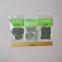 Hero Arts Clings Floral Large Cling Stamps - Bundle of 3