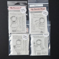 My Favorite Things Clear Stamp + Die Sets - Bundle of 4