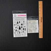 My Favorite Things Christmas + Winter Clear Stamp Sets - Bundle of 2
