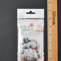 Wild Rose Studio Snowman Clear Stamps