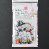 Wild Rose Studio Snowman Clear Stamps