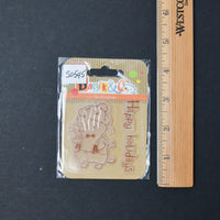Happy Holidays Clear Stamp
