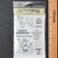 Party Goats Clear Acrylic Stamps