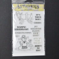 Party Goats Clear Acrylic Stamps