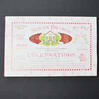 Susan Branch Celebrations Rubber Stamp Set