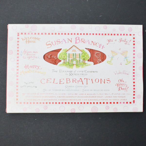 Susan Branch Celebrations Rubber Stamp Set